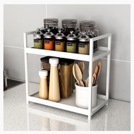 Shelf Bathroom Countertop Storage Rack Cosmetic Shelf Kitchen Spice Rack