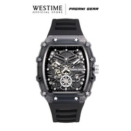 Pagani Gear Jam Tangan Lelaki Men's  Rubber Quartz Watch PG-G2006