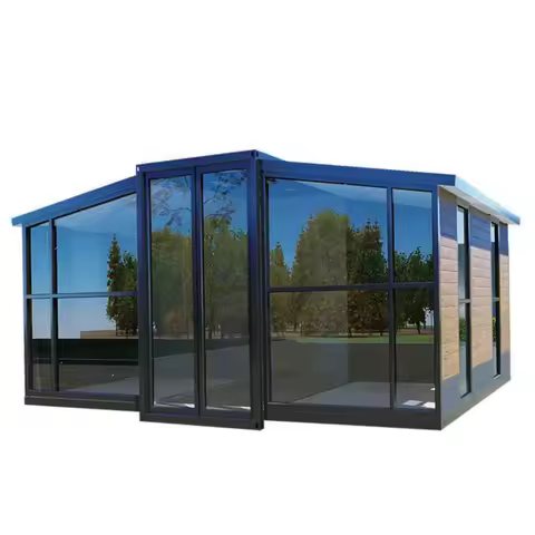 Customizable Folding House Portable Prefab Tiny Home 20ft Expandable Container House Cabin 40ft Mobi
