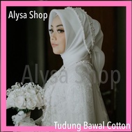 Tudung Bawal Cotton Off White Bawal Batu Tabur White Bawal Cream Plain Tudung Wedding White Bridal T