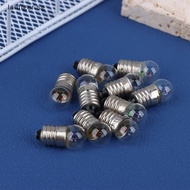 LL 10Pcs Miniature Round 1.5V 2.5V 3.8V Small Light Cannon For Student Experiment Small Light Bulbs 