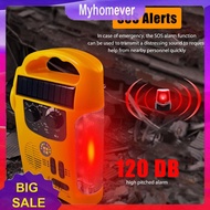 [MYHO]Multifunctional Solar Emergency Radio Handcrank AM/FM Radio Weather Alert Radios