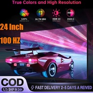 Gaming Monitor 24 Inch 100HZ curved Office Pc Monitor Desktop computer IPS Monitor FHD Laptop