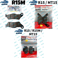 Yamaha R15M R15 M NEW BARU V2 MT15 Original Front Disc Brake Pad / Dis Break Pad Depan B97-W0045-00 