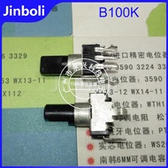 10PCS RV09 Type Vertical Single Adjustable Resistance B100K B104 R0902N 0932 Sealed Potentiometer 3 
