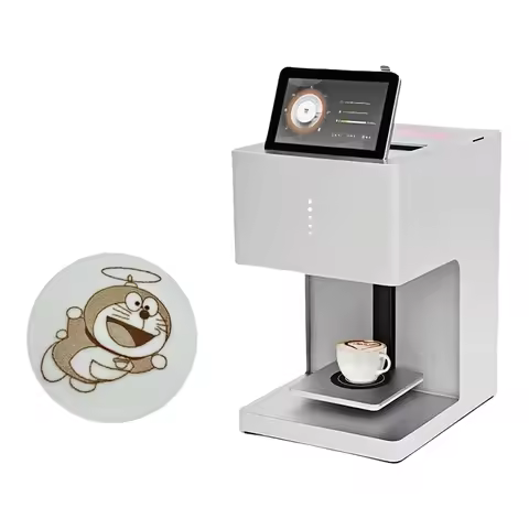 Evebot Edible Ink Food Coffee Latt Art Printing Machine Diy Edible Ink 3d Food Cake Printer Hotel Pr