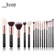 Jessup Individual set Black/Rosegold 15Pcs T160/เซ็ตแปรงแต่งหน้า 15ชิ้น