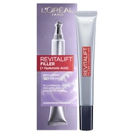 L’Oréal Paris Revitalift Filler Replumping Anti-Ageing Eye Cream, Targets Wrinkles, Replumps and Fil