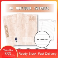 EDU Paper Softcover Notebook A4 Exercise Book Buku Nota Tulis 80gsm