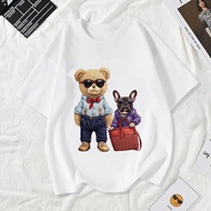 Beverly Hills Polo Club Shirt Classic Bear Fabric Bag cotton 1 Korean Cute Thick