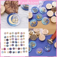 NAV Ocean Series Wax Seal Stamp Head for Wedding Invitation Envelope