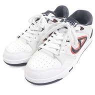 รองเท้าผ้าใบหนังทรงต่ำรุ่นลิมิเต็ดเอดิชั่น DIOR KAWS B57 Dribble โลโก้ CD สภาพเยี่ยม สีขาว ไซส์ 39 พ