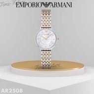 EMPORIO ARMANI รุ่น AR2508 เอ็มโพริโอ อาร์มานี่ นาฬิกาข้อมือผู้หญิง นาฬิกาแบรนด์เนม Armani ของแท้ มีพร้อมส่ง