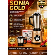 Sonia IMPEX Stainless Steel Blender | SGB 83868 - 750W | Mixer Grinder| | kering | khind | coper | S