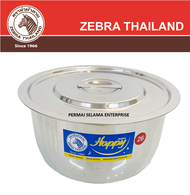 Zebra Thailand 26cm Happy Indian Pan ZBR010 ZBR 010 100% Original Zebra Stainless Steel