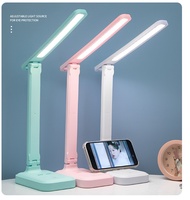 Đèn sạc pin Học Để Bàn Gấp Gọn Mẫu 7032 - Đèn Led Để Bàn 3 chế độ - đèn bàn - den doc sach - den