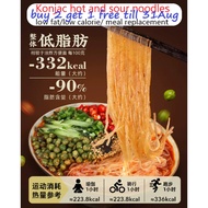 Konjac noodle low calorie carbohydrates low fat Food Meal Replacement hunger relief satiety control weight