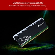 1/2pcs RGB RAM Heatsink DDR DDR3 DDR4 Memory Heat Spreader Cooler for Desktop PC