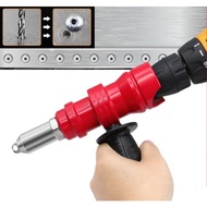 MKR Professional Rivet Nut Drill Adapter Hardware Tools Riveting Core Pulling Conversion Head Cordle