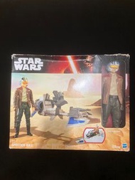 Star Wars Poe Dameron Speeder Bike Star War Starwars  公仔 星球大戰 車 car 電單車 cars bikes 黑武士 白兵 懷舊 復古 玩具 f