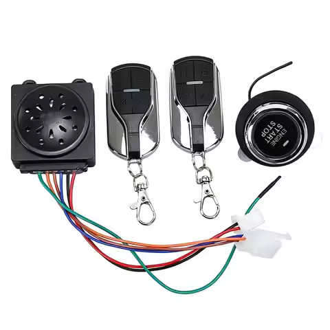 One-Key Start P Alarm Remote Control Lock Device 48V-72V For Citycoco Electric Vehicle Modified Part