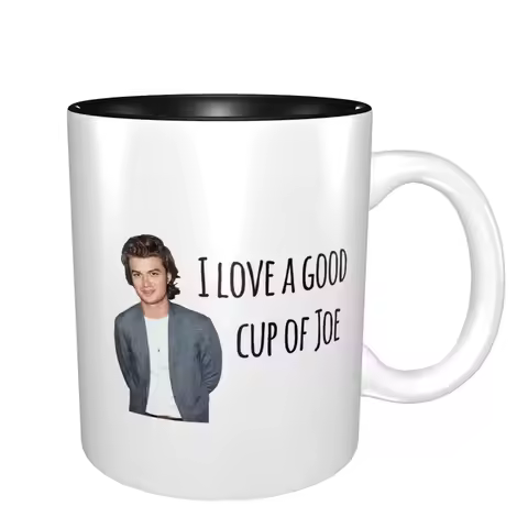 Cup Of Joe Keery Mug Funny Ceramic Coffee Cups Tea Mugs Milk Cup Drinkware Gifts for Friends