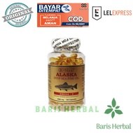 K-max Alaska Deep Sea Fish Liver Oil Omega 3 Tutup Putih Isi 100 - Suplemen Minyak Ikan Omega 3 untu