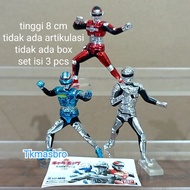 Space Sheriff Simativan / Gavan / Sharider Action Figure Display set of 3