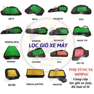 Lọc gió AB125 Vario PCX 2015-2019 AB2007 AB FIVISION 2014-2020 WAVE RS WAVE S110SIRIUSLEADFUTURE L