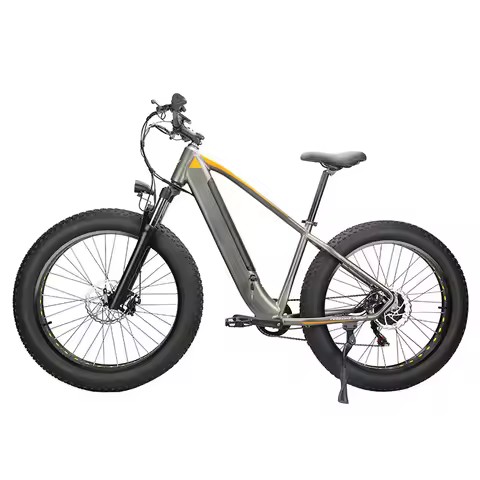26-Inch Aluminum Alloy Double Disc Electric Bicycle Off-road Shock Absorption Electric Mountain Bike
