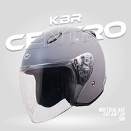 Centro KBR Solid Half Face Motorcycle Helmet for Men AdultWanita Centro Helmet with SNI License
