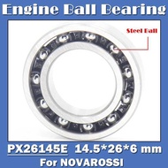 Px26145e 14.5*26*6 Mm T46 Engine Bearing 1 PC C3 Bearings For NOVAROSSI BONITO 21-7Xlbs 16001