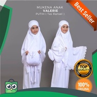 Terbaru Mukena Polos Anak Sekolah SD 5-7 Tahun Bahan Adem Motif