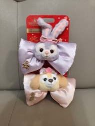 超低價！上迪特賣！原價¥219全新正版上海迪士尼26新春系列 cookie ann stella lou 髮飾套裝 橡筋 紮頭髮繩 髮圈 Shanghai Disney Resort Duffy an