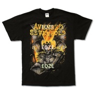BAJU Avenged Sevenfold Shepherd Of Fire 2014 Tour BC-OH Black T Shirt New A7X S-5XL