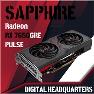 SAPPHIRE Radeon RX 7650 GRE 8GB GDDR6 128bit GPU Graphics Card