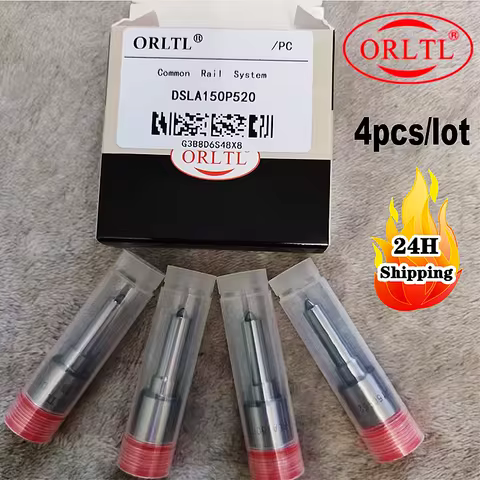 4PCS NEW DSLA150P520 0433175093 Diesel Injector Nozzle Sprayer For AUDI SEAT SKODA For V-W 1,9 TDI D