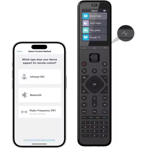 SofaBaton U3 Universal Remote,With IR,Bluetooth,RF,Google Built-in Voice Function,and Customizable M
