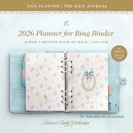 TRJ 2026 Planner - Forever Baby in Blue with Monthly Planner, Weekly Planner and 2026 Calendar A5 A6