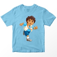 Baju Budak Dora The Explorer Diego 2 T-Shirt Kanak-Kanak Children Kids