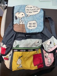 Snoopy Lesportsac backpack 書包