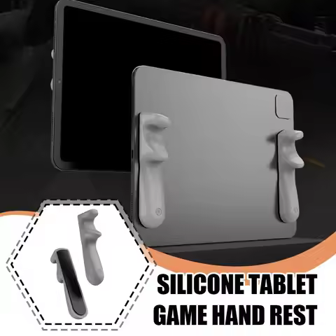 Silicone Gaming Handle For IPad Tablet PUBG Mobile Game Gamepad Grip Handle Game Controller Accessor