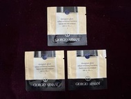 包郵！共3包 giorgio armani designer glow radiant revitalizing foundation travel size sample color no.2 / 