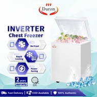 DURON Freezer Inverter Chest Freezer Refrigerator Mini Freezer Multifunction Upright Freezer