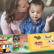 Kids Quiet Book Sticker Book 3 Years +