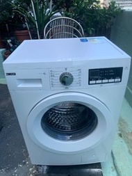 洗衣機 金章 ZWF8045D2WA 8.0公斤 1400轉 前置式 (可飛頂櫃底/嵌入式 安裝)變頻 慳電 寧靜 #二手電器 #清倉大減價 #最新款 #香港二手 #二手洗衣機 #二手雪櫃 #搬屋