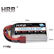 HRB lipo 3s 1300mah 90c 11.1v