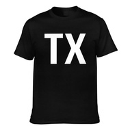 Tx Texas Map Lone Star State Pride County Dallas Houston Mens Casual T-Shirts