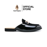 Hush Puppies_รองเท้าผู้ชาย รุ่น Ecio HP 8HSFB90C2A - สีดำ รองเท้าหนังแท้ รองเท้าลำลอง รองเท้าแบบเปิด