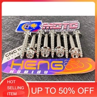superior Motorcycle accessories HENG AIRBOX BOLTS FOR NMAX V1 V2 & V2.1 / AEROX V1 & V2 CNC